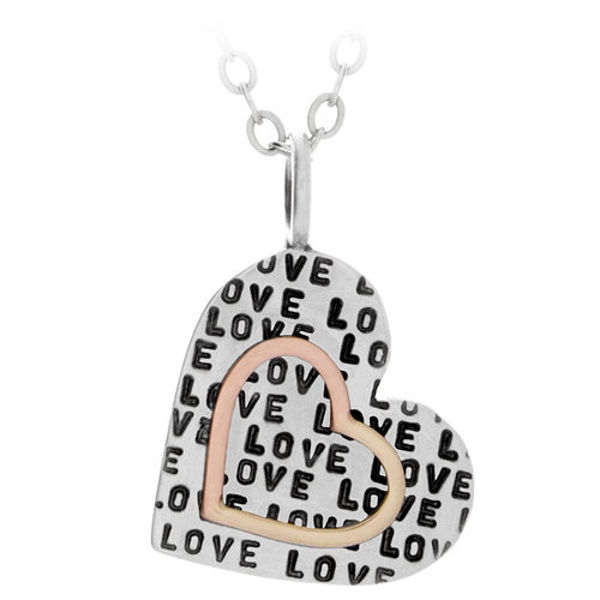 Picture of Hand Stamped Love Necklace