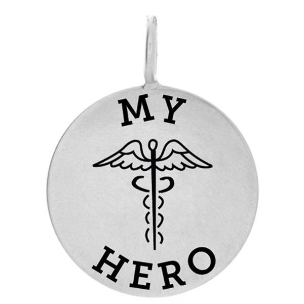 Picture of Caduceus Symbol Medical Charm
